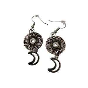 New Upcycled Boho Dangle Earrings